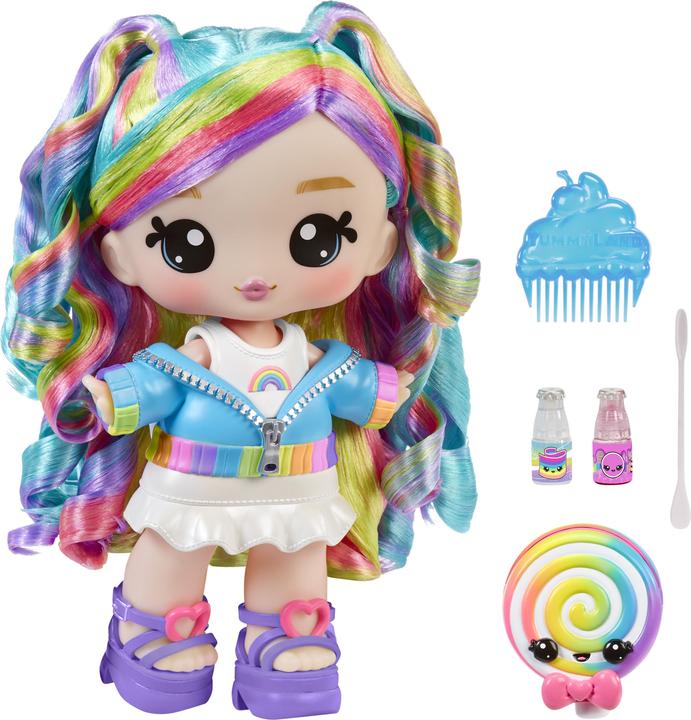 MGA Yummiland Large Doll + Lipgloss Pet- Rainbow (Skyler Rainbow Belt)