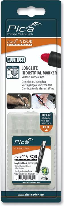 Image du produit Pica VISOR permanent Mines de rechange, / SB (Recharger, Blanc, 10 mm)