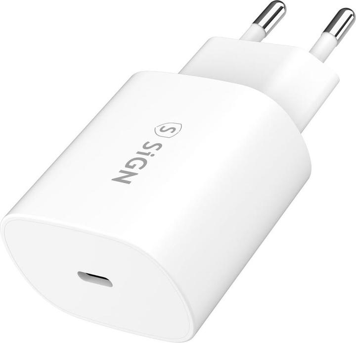 SIGN USB-C Wall Charger 25W 3A - White (25 W)