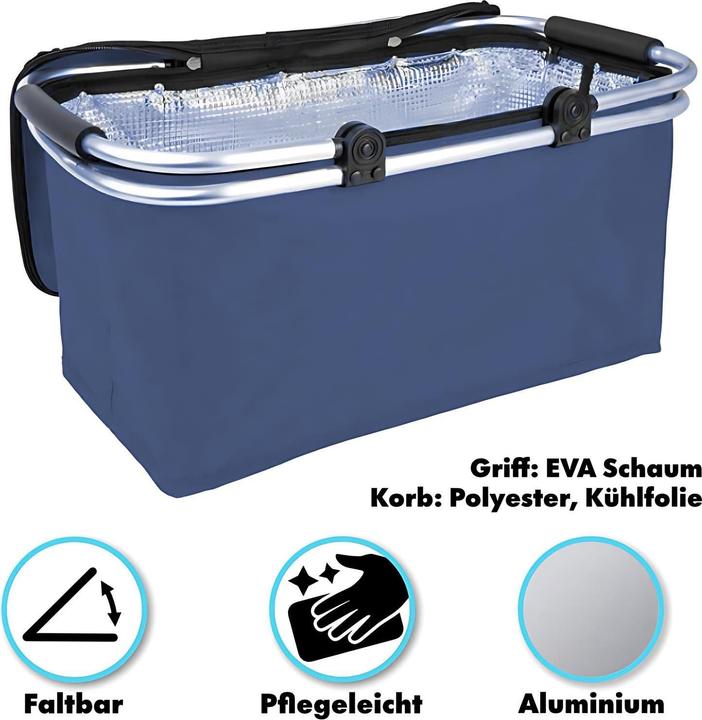 Produktbild Hermex Einkaufskorb Set Thermo-Einkaufskorb Tragekorb Kühlkorb Carrybag