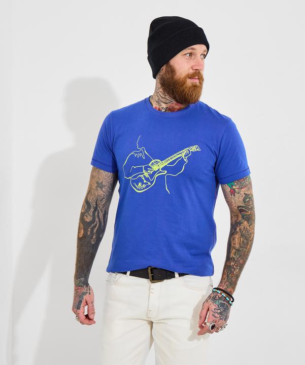 Immagine prodotto Joe Browns Guitar Sketch Graphic Acid Wash Short Sleeve T-Shirt (XL)
