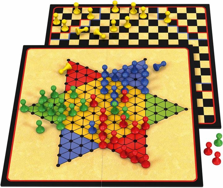 Actual product image Schmidt Spiele Halma (German, French, Italian)
