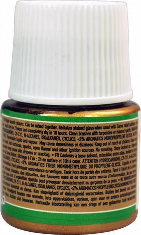 Actual product image Pebeo Vitrail Transparent (Gold, 45 ml)