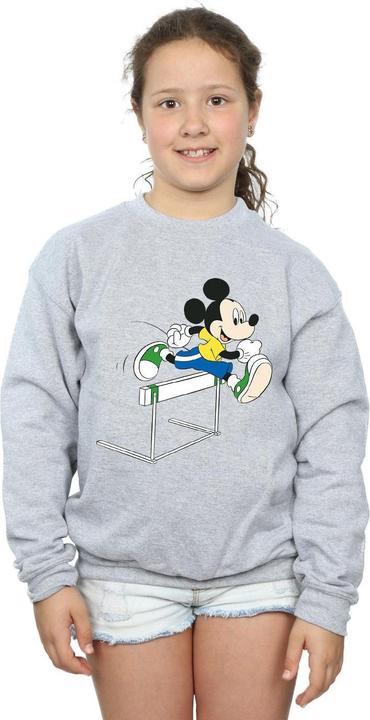Actual product image Disney Girls Mickey Mouse Hurdles Sweatshirt (128)