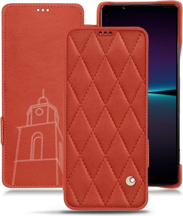 Actual product image Noreve Horizontal leather flap shell (Sony Xperia 1 IV)