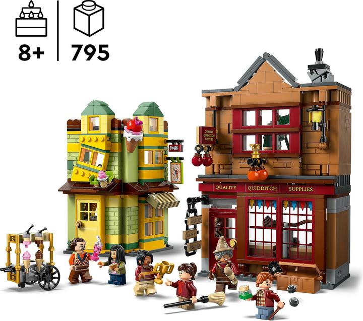 Actual product image LEGO Qualität für Quidditch & Fortescues Eissalon (76452, LEGO Harry Potter)