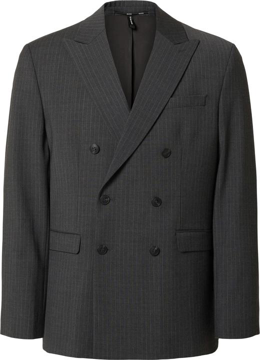 Produktbild Selected Homme Nadelstreifen Zweireihiger Blazer (50)