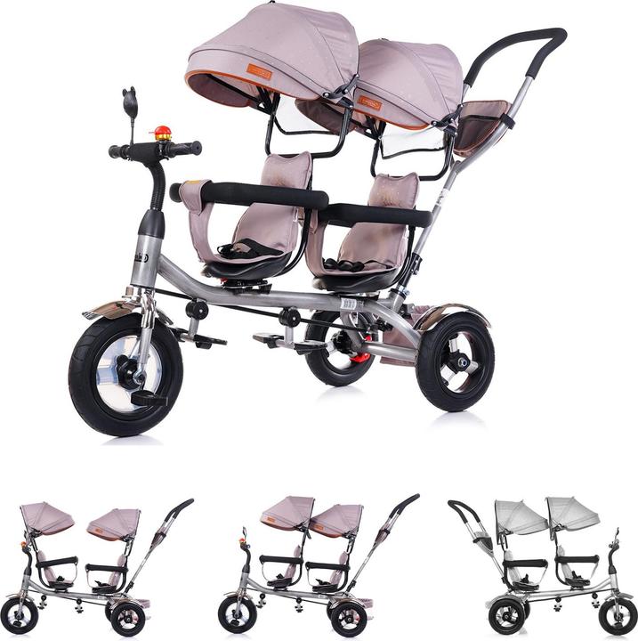 Immagine prodotto Chipolino Triciclo 2Play per gemelli