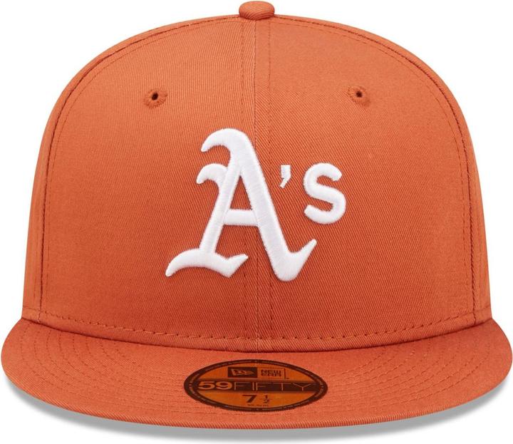 Produktbild New Era 59Fifty Fitted Cap - Oakland Athletics rust - 7 (7)