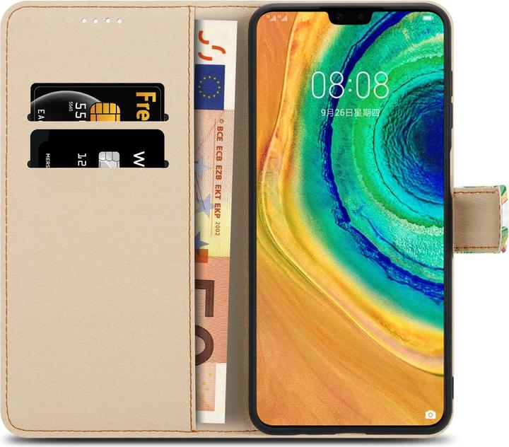 Produktbild Cadorabo Book Hülle mit Print (Huawei Mate 30)
