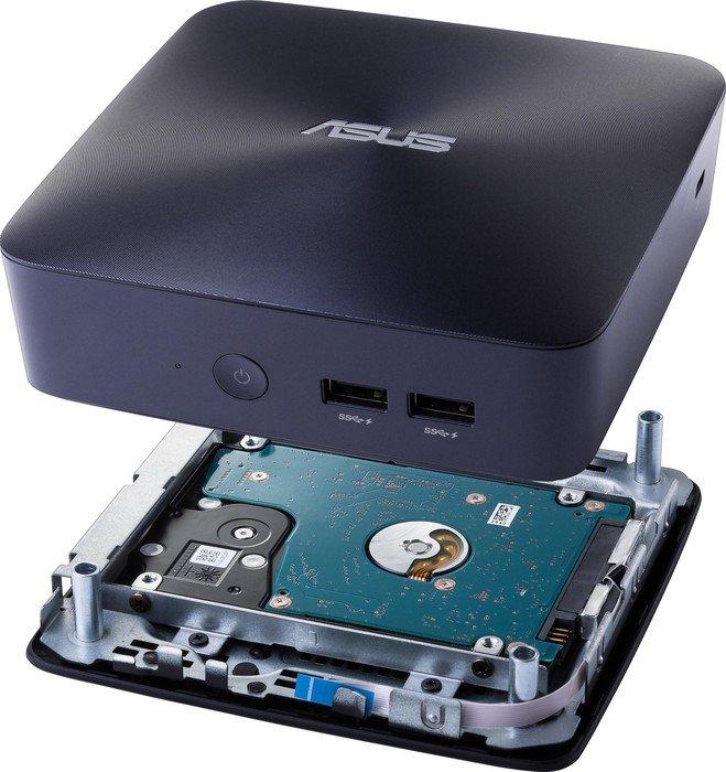 Actual product image ASUS NUC BB UN65U-BM010M, i7-7500U, without OS (Intel Core i7-7500U)