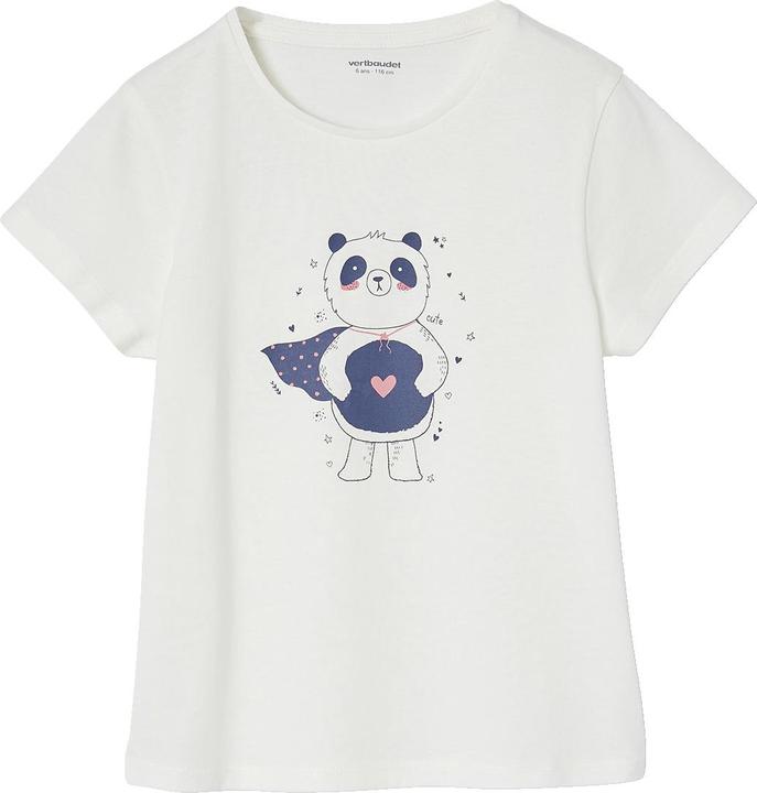 Immagine prodotto Vertbaudet 3er-Pack Mädchen Sommer-Schlafanzüge PANDA mit Recycling-Baumwolle (140)