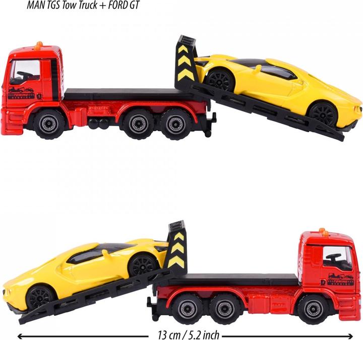 Image du produit Majorette MAN TGS Tow Truck w. Ford GT jaune