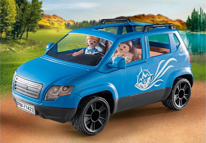 Image du produit Playmobil 71423 Caravane avec voiture (71423, Playmobil Family Fun)