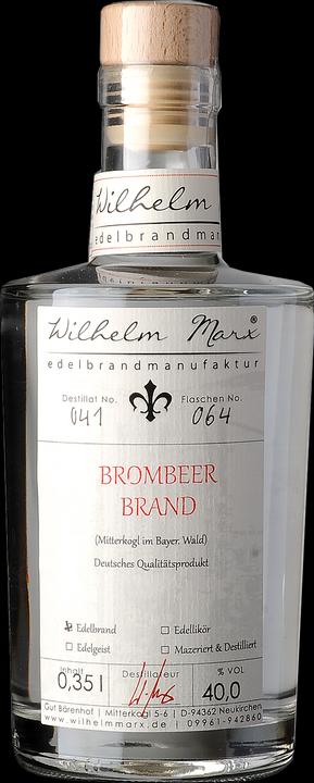 Produktbild Wilhelm Marx Brombeer Edelbrand (1 x 35 cl)