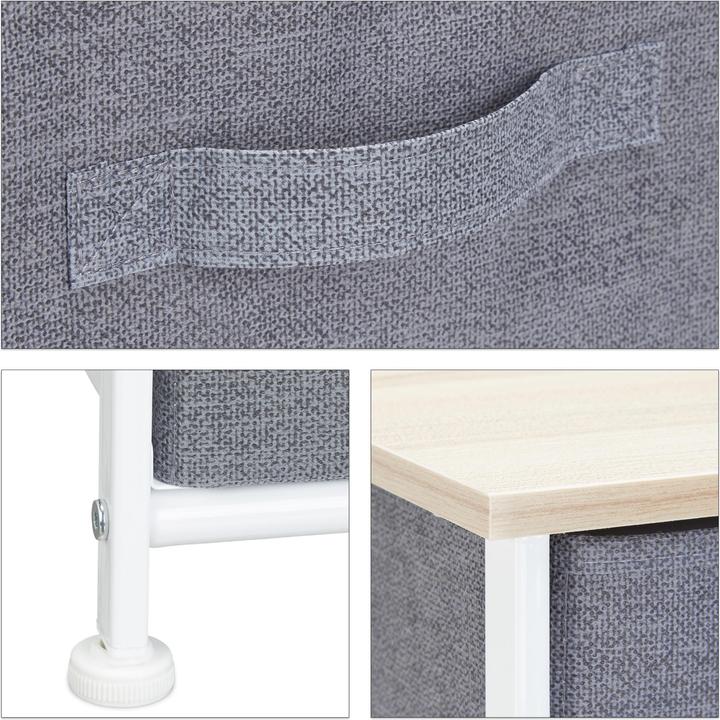 Image du produit Relaxdays Système d?étagère avec tiroirs