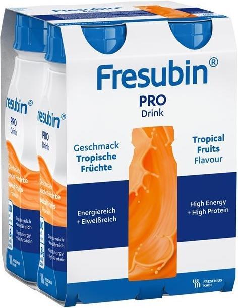 Fresubin Pro Drink Tropische Früchte (4x200ml) (Tropische Früchte, 4 x)
