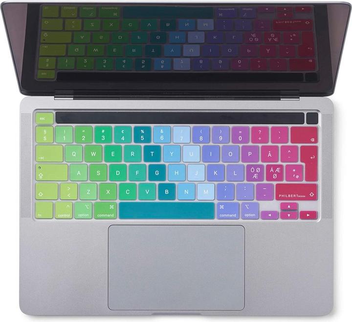 Produktbild Philbert Design Philbert - Keyboard cover - Scandinavian letters - MacBook Pro 13” M1-M2 2020/2022 and 16 2019 - Rai