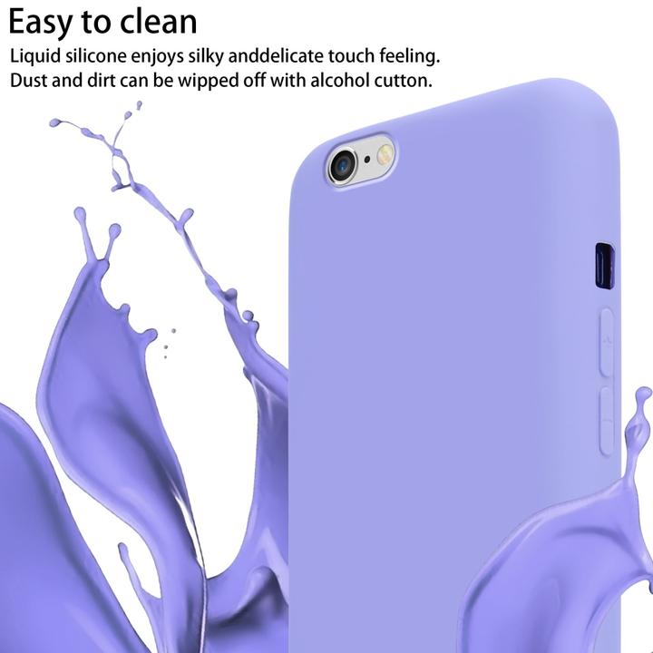 Actual product image Cadorabo TPU Cover Mobile Phone Chain Liquid (Apple iPhone 6)