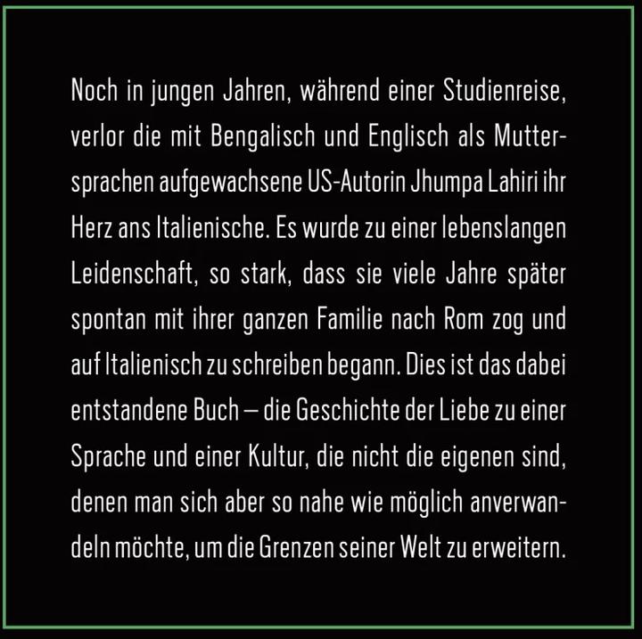 Image du produit Mit anderen Worten (Allemand, Jhumpa Lahiri, 2017)