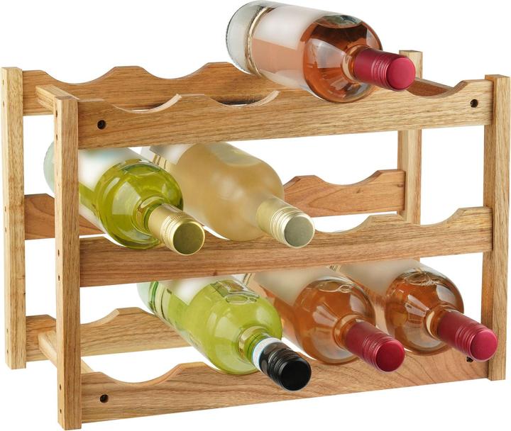 Image du produit CLP Casier à vin Morena, noyer (42 x 28 x 21 cm)