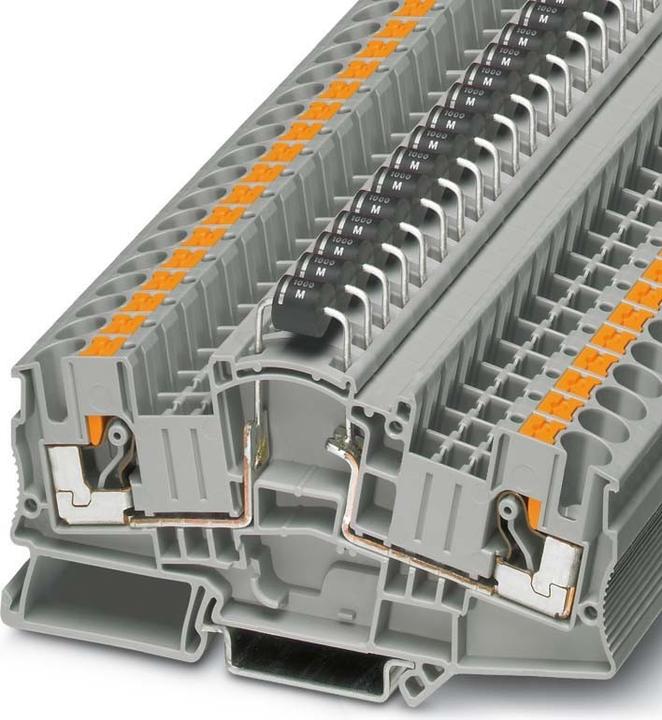 Image du produit Phoenix Contact PTME 6-DIO/L-R HV 3035697 Borne à circuit imprimé 0.50 mm² 6 mm² Gris 50 pcs.