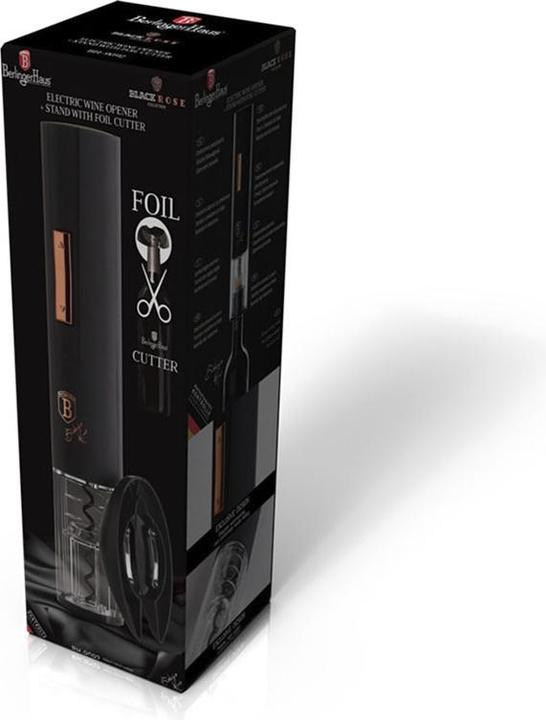 Produktbild BerlingerHaus Weinöffner Black Rose Gold Edition (Elektrischer Korkenzieher)