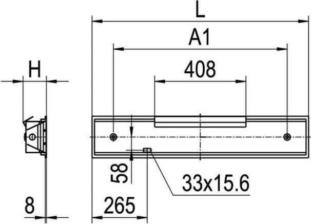 Actual product image Ridi Recessed luminaire (7818 lm)