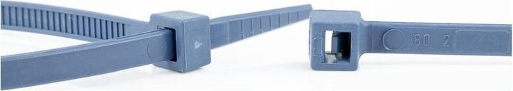 Produktbild WKK 150226671 Kabelbinder 370 mm 4.80 mm Blau Detektierbar 100 St. (Kunststoffkabelbinder, 370 mm, 100 Stk.)