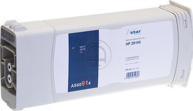 Actual product image Astar HP Vivera Ink No.91 cyan 775ml incl. chip