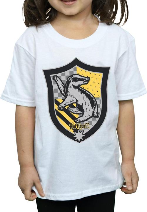 Immagine prodotto Hufflepuff Crest Flat Maglietta Ragazze (140, 146)