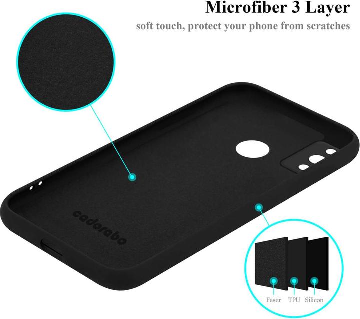 Actual product image Cadorabo Bumper Case for Honor 9X LITE TPU Liquid Silicone Cover for Honor 9X LITE (Honor 9X Lite)