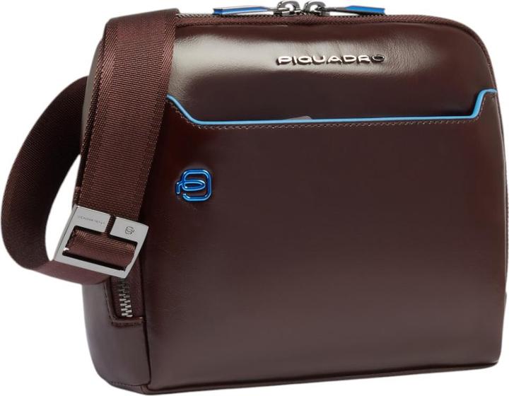 Image du produit Piquadro Blue Square - Umhängetasche, Dunkelrot