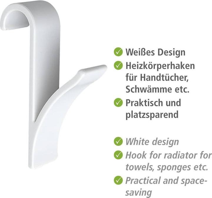 Produktbild Wenko Haken für Handtuchheizkörper