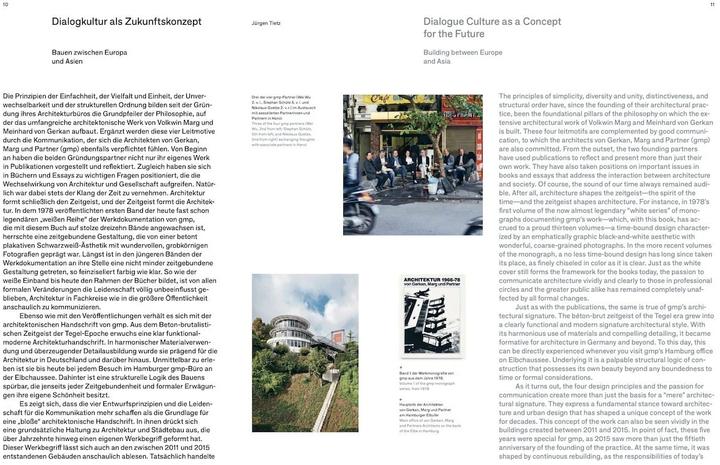 Produktbild gmp · Architekten von Gerkan, Marg und Partner (Englisch, Deutsch, Hendrik Sichler, Meinhard von Gerkan, 2022)