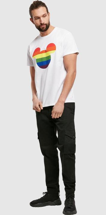 Actual product image Mister Tee Mickey Mouse Rainbow Pride Tee (M)