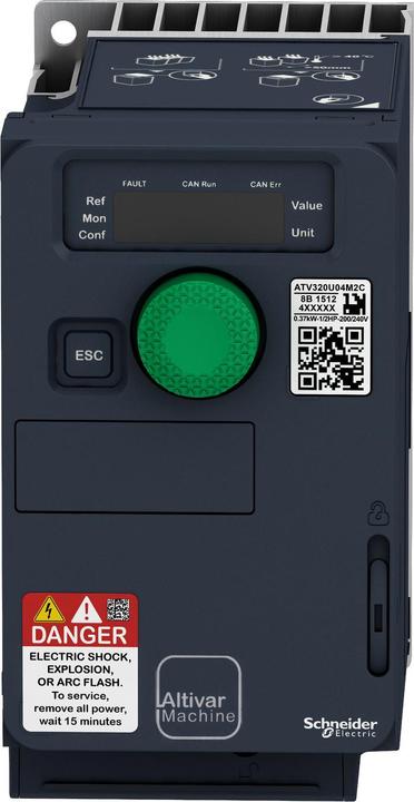 Actual product image Schneider Electric ATV320 0.18KW 200V 1PH COMPACT VSD