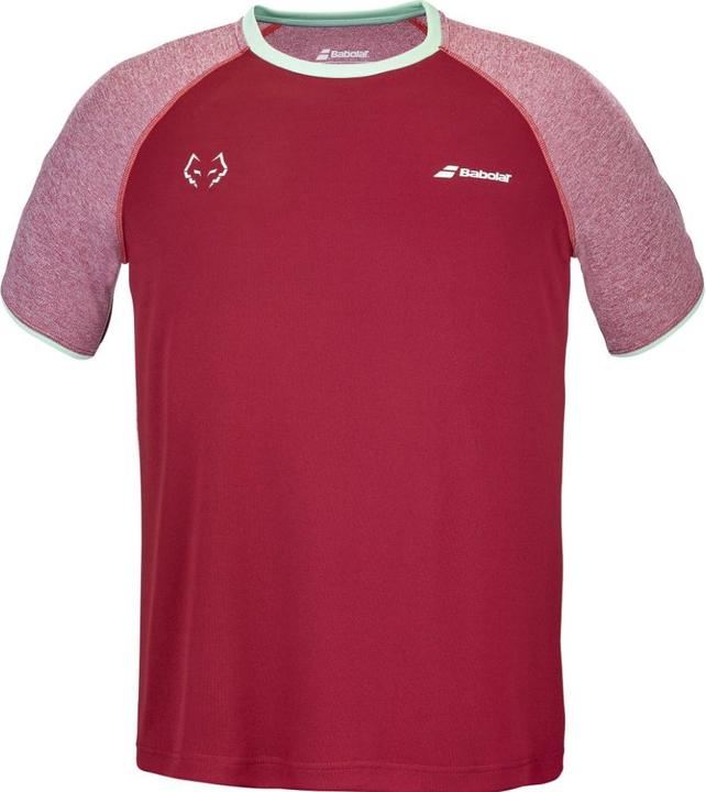 Babolat Crew Neck Tee Lebron Red Dahlia Man (XL)