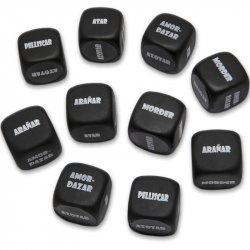 Actual product image Diablo Picante - BLACK SADO DICE 3 x 3 MM