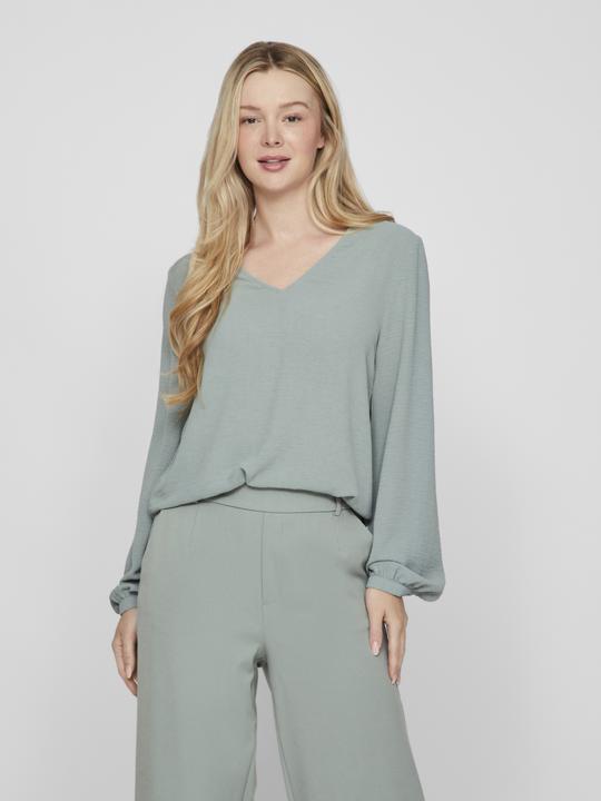 Image du produit Vila Top à manches longues et décolleté en V (34)
