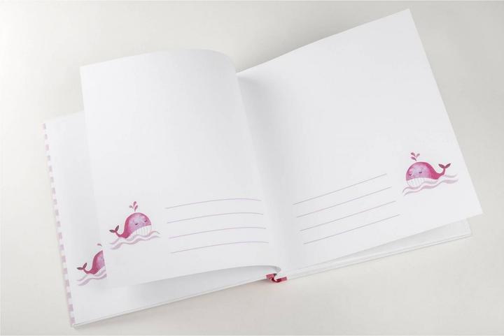 Actual product image Walther Design Sam 28x30,5 50 white pages baby album UK183R (28 x 30.5 cm)