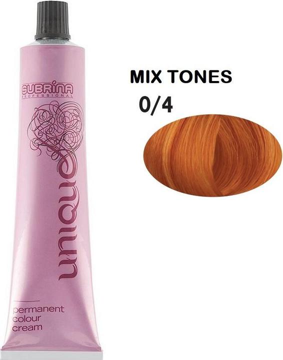 Image du produit Subrina Professional Unique Permanent Hair Dye 04 Golden - 100 Ml (04 D'or)