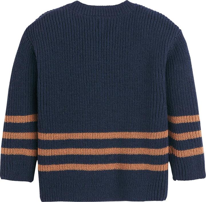 Produktbild La Redoute Collections Grobstrickpullover mit rundem Ausschnitt (86)
