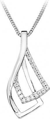 Image du produit Silver Cat Élégant collier avec zircons SC371