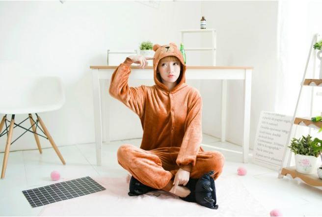 Actual product image MU Classic Overall Series bear costume (M)