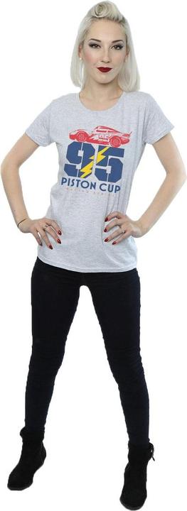 Immagine prodotto Disney Cars Piston Cup 95 Maglietta Donna (XL)