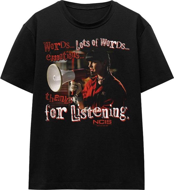 Immagine prodotto Ncis Thanks for Listening Maglietta Adulto Unisex (L)