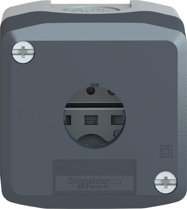 Immagine prodotto Schneider Electric Alloggiamento del pulsante 22mm 1 foro grigio