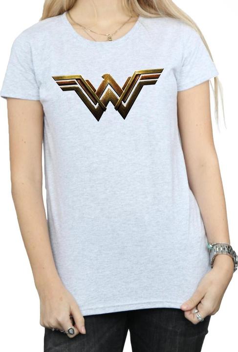 Actual product image Wonder Woman Womens/Ladies Logo Cotton T-Shirt (XL)