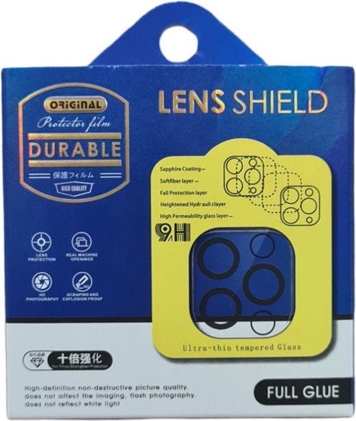 Produktbild Durable Kameraschutz iPhone 12 Pro - Panzerglas 9H Kameraobjektiv (1 Stück, Apple iPhone 12 Pro)